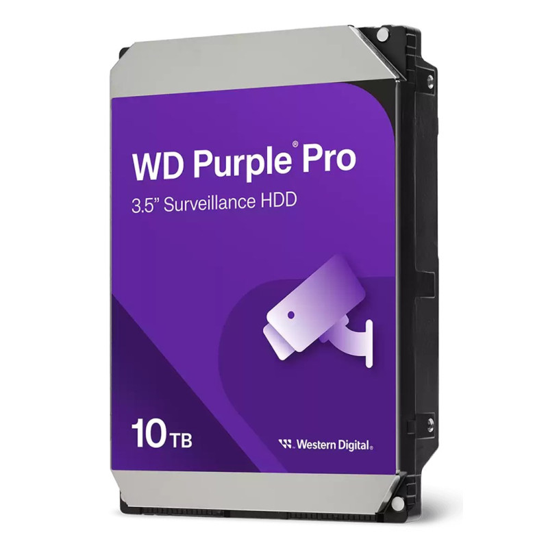 HDD - Western Digital Purple Pro 10TB 7200RPM 512MB SATA III