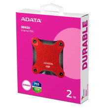 External Hard Drive - ADATA SD620 2TB Red