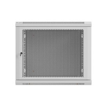 Prie sienos montuojama rack spintelė 19" 9U 600x600 pilkos perforuotos durys Lanberg (plokštos konstrukcijos) Prie sienos montuojama rack spintelė 19" 9U 600x600 pilkos perforuotos durys Lanberg (plokštos konstrukcijos)