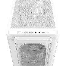 ASUS A23 PLUS ARGB WHITE kompiuterio korpusas, baltas
