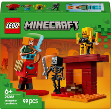 LEGO® Minecraft The Nether Lava Battle 21266, 99 pcs