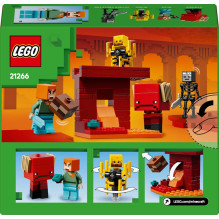 LEGO® Minecraft The Nether Lava Battle 21266, 99 pcs