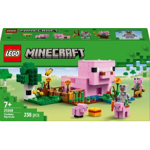 LEGO® Minecraft The Baby Pig House 21268, 238 pcs