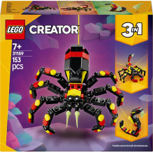LEGO® Creator 3in1 Wild Animals: Surprising Spider, 153 pcs LEGO® Creator 3in1 Wild Animals: Surprising Spider, 153 pcs