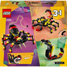 LEGO® Creator 3in1 Wild Animals: Surprising Spider, 153 pcs LEGO® Creator 3in1 Wild Animals: Surprising Spider, 153 pcs