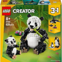 LEGO® Creator Wild Animals: Panda Family 31165, 626 vnt. LEGO® Creator Wild Animals: Panda Family 31165, 626 vnt.