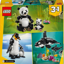 LEGO® Creator Wild Animals: Panda Family 31165, 626 vnt. LEGO® Creator Wild Animals: Panda Family 31165, 626 vnt.