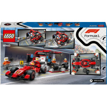 LEGO® City F1® Pit Stop & Pit Crew with Ferrari Car, 322 pcs LEGO® City F1® Pit Stop & Pit Crew with Ferrari Car, 322 pcs