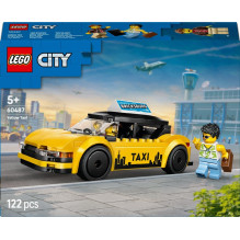 Konstruktorius LEGO® City Geltonasis taksi 60487, 122 vnt. Konstruktorius LEGO® City Geltonasis taksi 60487, 122 vnt.