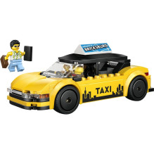 Konstruktorius LEGO® City Geltonasis taksi 60487, 122 vnt. Konstruktorius LEGO® City Geltonasis taksi 60487, 122 vnt.