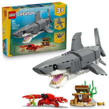 LEGO® Creator 3in1 Fierce Shark 31381, 379 pcs LEGO® Creator 3in1 Fierce Shark 31381, 379 pcs