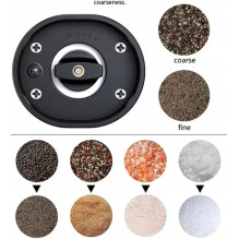 PROMIS Set of pepper and salt mills with stand MP36X2