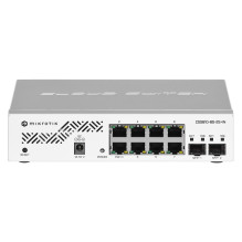 „Mikrotik CSS610-8G-2S+IN“ tinklo komutatorius Gigabit Ethernet (10 / 100 / 1000) Maitinimas per Ethernet (PoE) Baltas
