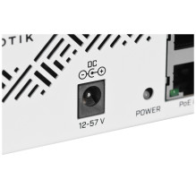 „Mikrotik CSS610-8G-2S+IN“ tinklo komutatorius Gigabit Ethernet (10 / 100 / 1000) Maitinimas per Ethernet (PoE) Baltas