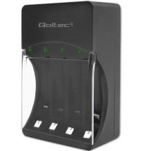 Charger - Qoltec 50653 Ni-MH R03 / AAA R6 / AA 1.2V