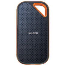 Ārējais SSD Sandisk Extreme 2TB PRO USB-C Read 2000MB / s Write 2000MB / s Black
