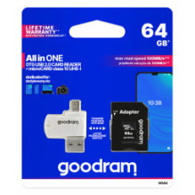 Goodram MicroSD 64GB All in...