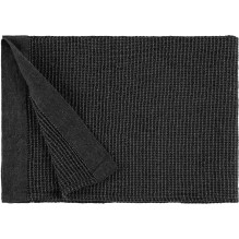Sauna pad Rento Kenno, cotton, 160 x 60 cm, black / grey