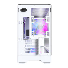 Case, MONTECH, micro ATX / Mini-ITX, White, Midi Tower, PC, KING 15 PRO, KING15PRO(W)