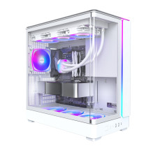 Case, MONTECH, micro ATX / Mini-ITX, White, Midi Tower, PC, KING 45 PRO, KING45PRO(W)