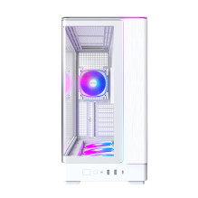 Korpusas, MONTECH, micro ATX / Mini-ITX, baltas, Midi Tower, PC, KING 45 PRO, KING45PRO(W)