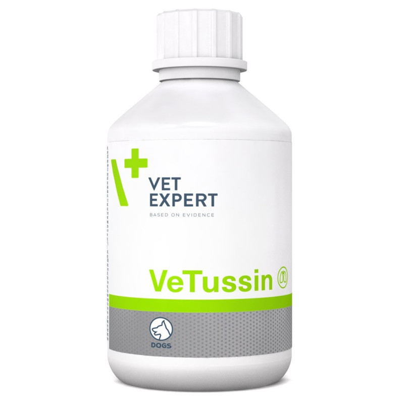 VETEXPERT VeTussin - papildai šunims - 100 ml