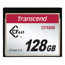 Transcend 128GB CFX650 MEMORY CARD CFAST 2.0 SATA3 TURBO MLC