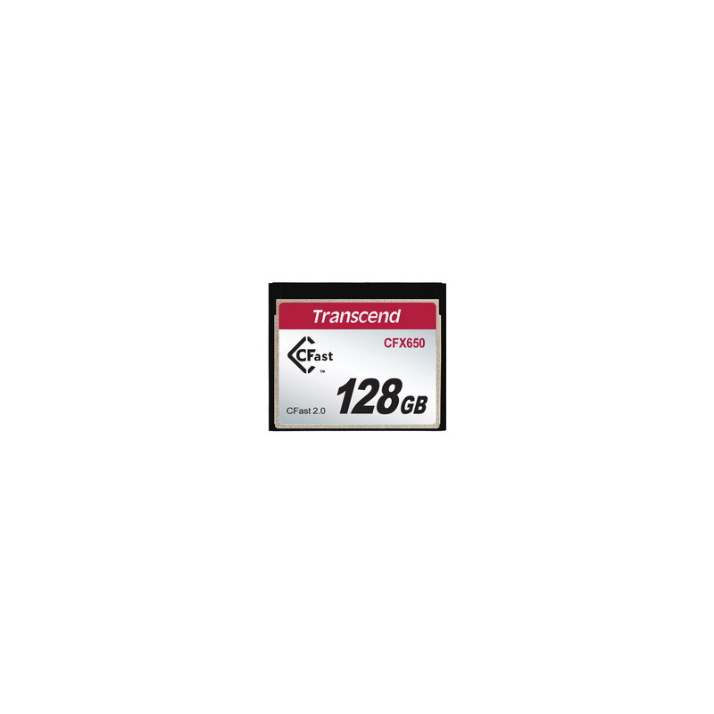 Transcend 128GB CFX650 MEMORY CARD CFAST 2.0 SATA3 TURBO MLC