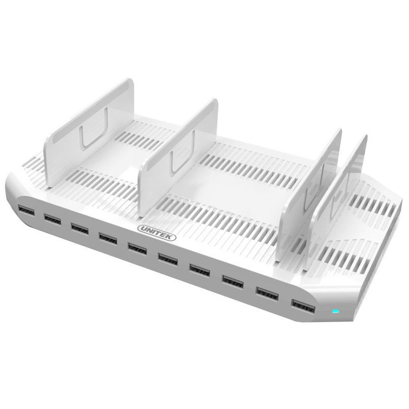 Unitek USB 2.0 DOCKING 10xUSB 2 4A 96W Y-2172