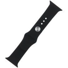 Fusion Accessories 38 / 40 / 41 / mm Black Silicone Strap S / M