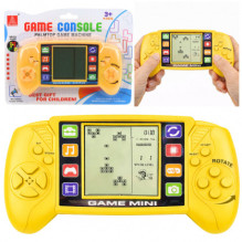 LEAN Toys Electronic Game Console Tetris Portable LCD Yellow LEAN Toys Electronic Game Console Tetris Portable LCD Yellow