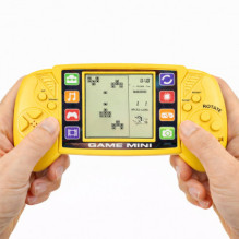 LEAN Toys Electronic Game Console Tetris Portable LCD Yellow LEAN Toys Electronic Game Console Tetris Portable LCD Yellow