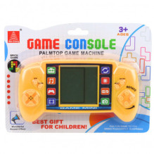 LEAN Toys Electronic Game Console Tetris Portable LCD Yellow