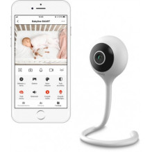 „Overmax Babyline“ išmanusis elektroninis kūdikių monitorius, baltas