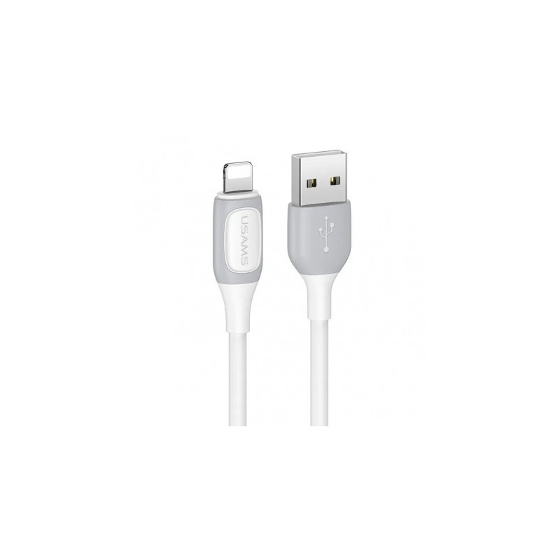 Usam US-SJ595 Lightning 1m baltas