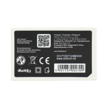 Nokia 6610 / 3200 / 7250 baterija, 900 mAh, mėlyna žvaigždė Nokia 6610 / 3200 / 7250 baterija, 900 mAh, mėlyna žvaigždė