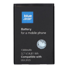 Battery for LG L3 / L5 / P970 Optimus Black / P690 Optimus Net 1300 mAh Blue Star Premium Battery for LG L3 / L5 / P970 Optimus Black / P690 Optimus Net 1300 mAh Blue Star Premium