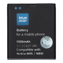 Nokia N95 / N93i / E65 1100 mAh Blue Star Premium baterija