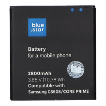 Battery for Samsung Core Prime G3606 G3608 G3609 2800 mAh Blue Star Premium Battery for Samsung Core Prime G3606 G3608 G3609 2800 mAh Blue Star Premium