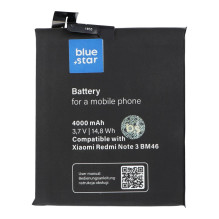 Battery for Xiaomi Redmi Note 3 (BM46) 4000 mAh Blue Star Battery for Xiaomi Redmi Note 3 (BM46) 4000 mAh Blue Star