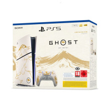 Game Console - Sony PlayStation 5 1TB SSD 4K HDR Bundle - Ghost of Yotei Gold Limited Edition