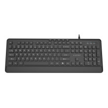 KEYBOARD MULTIMEDIA USB ENG / BLACK KB-MCH-05 GEMBIRD KEYBOARD MULTIMEDIA USB ENG / BLACK KB-MCH-05 GEMBIRD