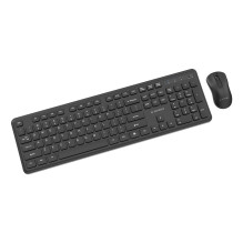 KEYBOARD +MOUSE WRL ENG / BK KBS-WPS-01 GEMBIRD
