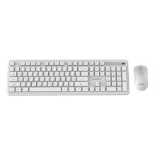 KEYBOARD +MOUSE WRL CYRILLIC / WH KBS-WPS-01-W-CYRL GEMBIRD