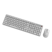 KEYBOARD +MOUSE WRL CYRILLIC / WHT KBS-WMS-01-W-CYRL GEMBIRD