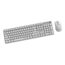 KEYBOARD +MOUSE WRL CYRILLIC / WHT KBS-WMS-01-W-CYRL GEMBIRD