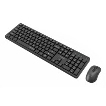 KEYBOARD +MOUSE WRL ENG / BLACK KBS-WMS-01 GEMBIRD