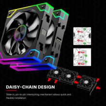 CASE FAN 120MM XPF360R.ARGB / 12V XF073 XILENCE