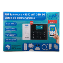 PNI SafeHouse HS550 Wifi GSM 3G Wireless Alarm System Kit and 3 additional HS003 motion sensors