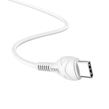 USB A į USB C laidas Hoco 1 m X37 baltas